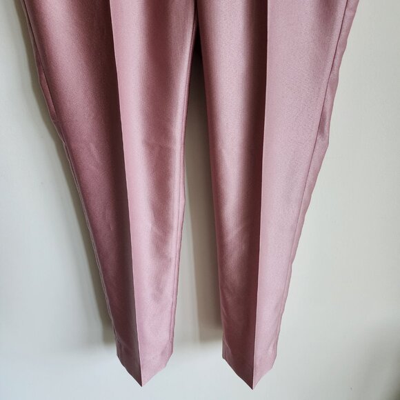 35x30 Pink Pants New Jos A Bank Skinny Fit Trouser Pant Polyester Nwt Mens Size - Picture 12 of 17